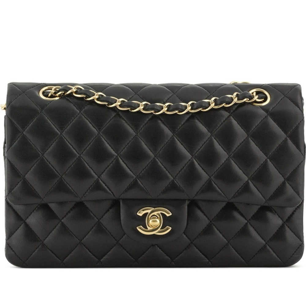 Chanel Black Quilted Leather Flap Bag